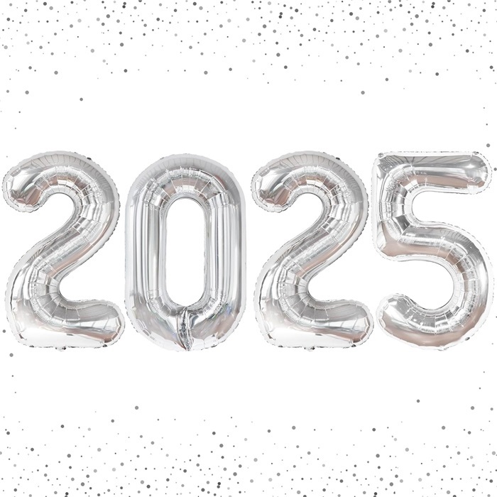 2025 Rakam Folyo Balon 