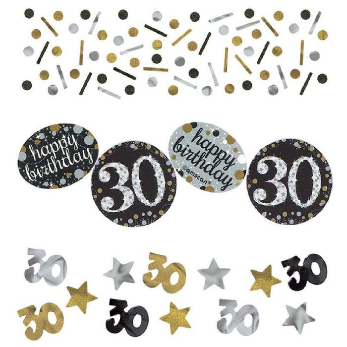 Amscan 30 Yaş Masa Süsleme Konfetisi