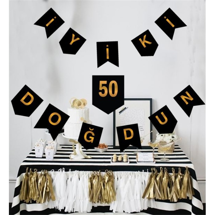 50 Yaş İyi Ki Doğdun Yazı