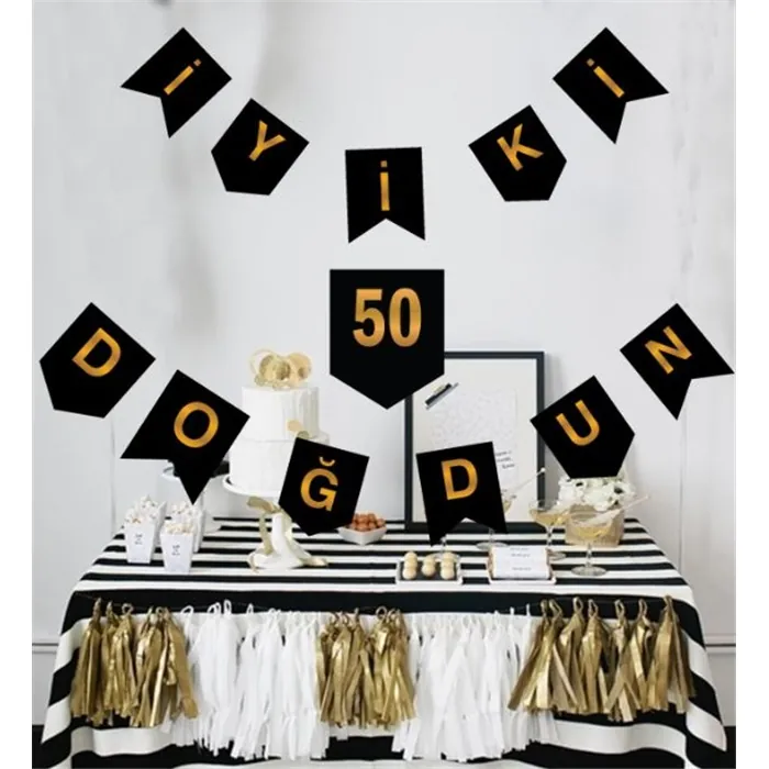 50 Yaş İyi Ki Doğdun Yazı
