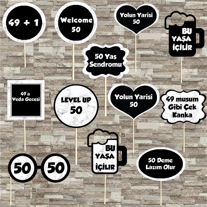 50 Yaş Konuşma Balonu