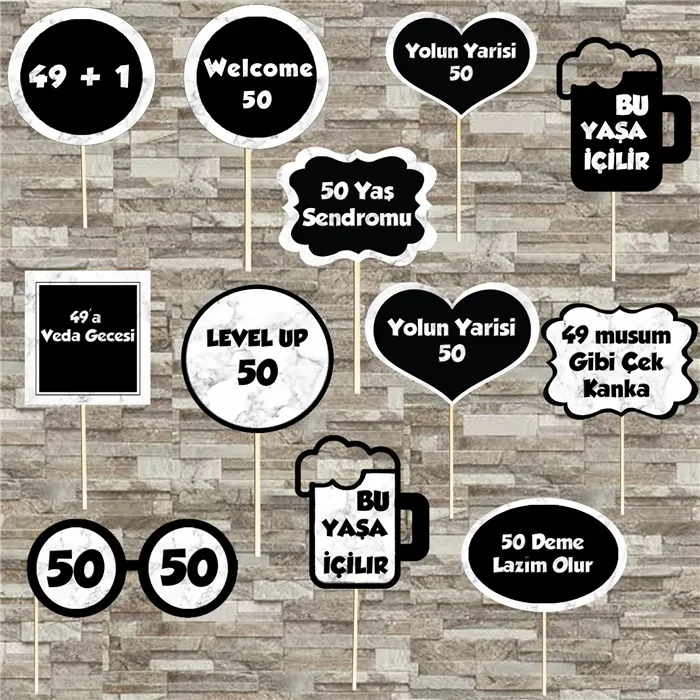 50 Yaş Konuşma Balonu