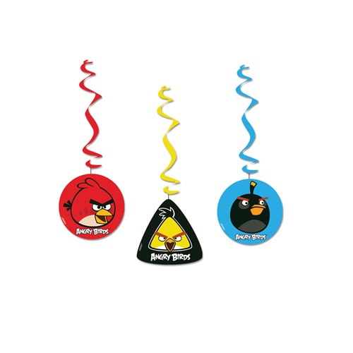 Angry Birds Asma İp Süs