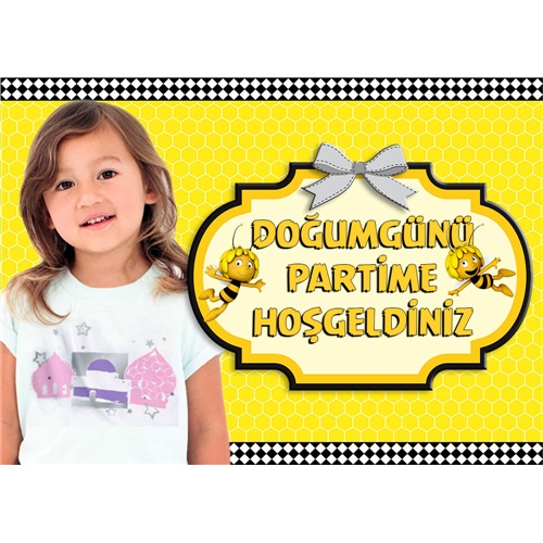 Arı Maya Kişiye Özel Karşılama Panosu