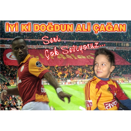 Aslan Kişiye Özel Afiş