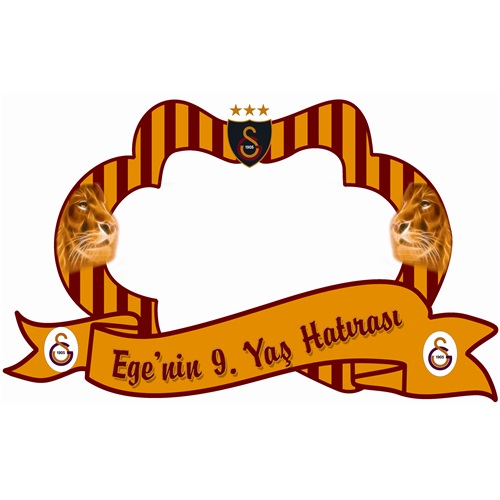 Aslan Kişiye Özel Hatıra Fotoğrafı Çerçevesi