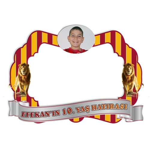 Aslan Kişiye Özel Çerçeve