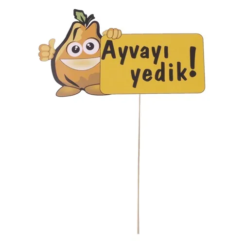 Ayvayı Yedik Konuşma Balonu