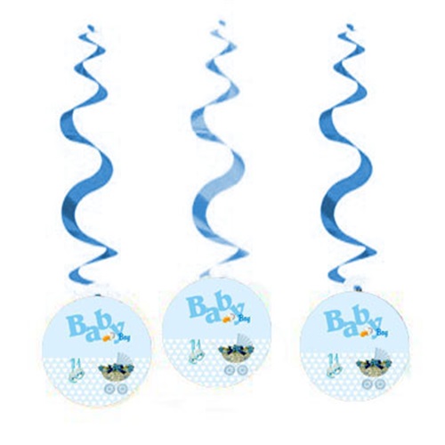 Baby Boy Yazılı Asma İp Süs