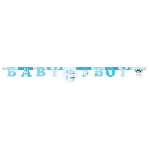 Baby Boy Yazılı Asma Banner
