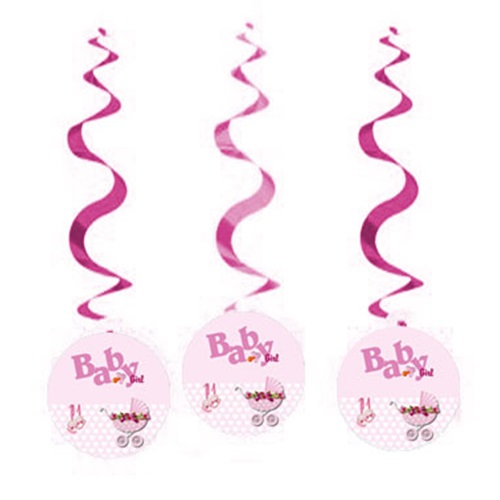 Cinsiyet Belirleme Partisi Baby Girl Asma Süs