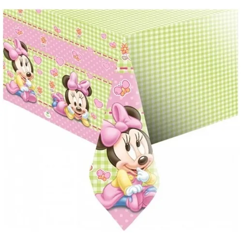 1 Yaş Baby Minnie Mouse Masa Örtüsü