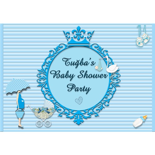Baby Shower Kişiye Özel Duvar Panosu
