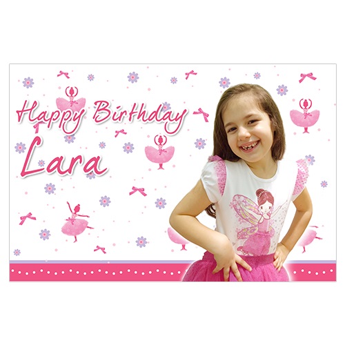 Balerin Kişiye Özel Karşılama Panosu