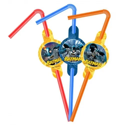 Batman Temalı Pipet