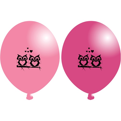 Baykuş Temalı Latex Balon