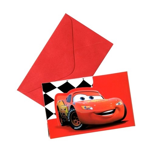 Cars Temalı Davetiye