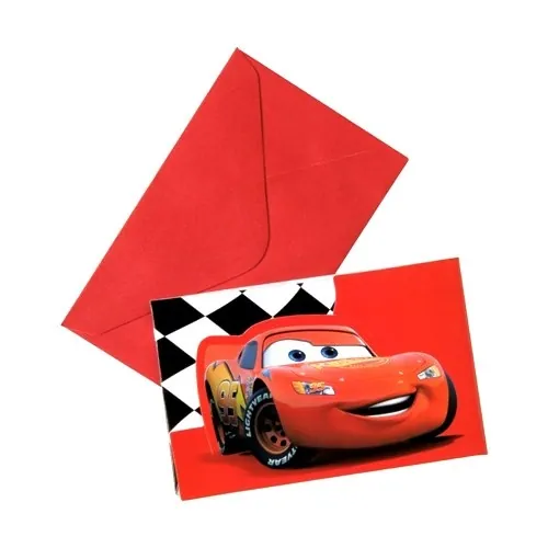 Cars Temalı Davetiye