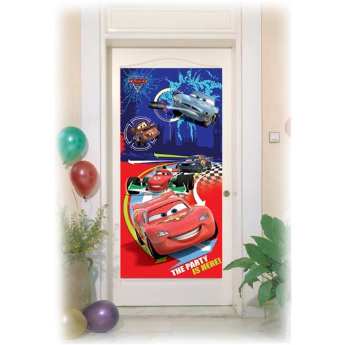 Cars Temalı Kapı Banner