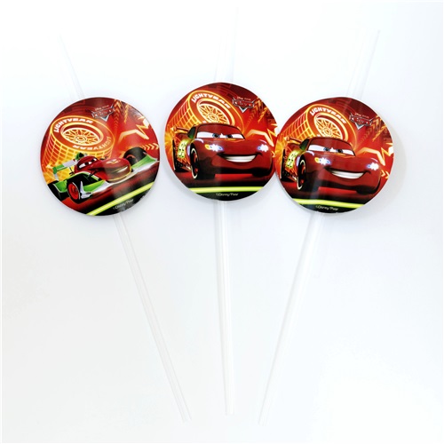 Cars Temalı Neon Pipet