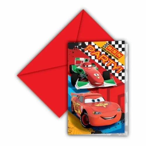 Cars Temalı Rsn Davetiye