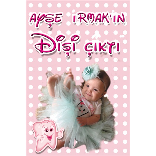 Diş Buğdayı Kişiye Özel Afiş Pembe