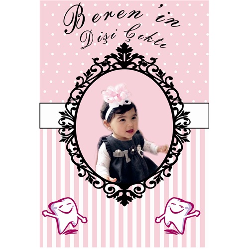 Diş Buğdayı Kız Çocuk Kişiye Özel Afiş