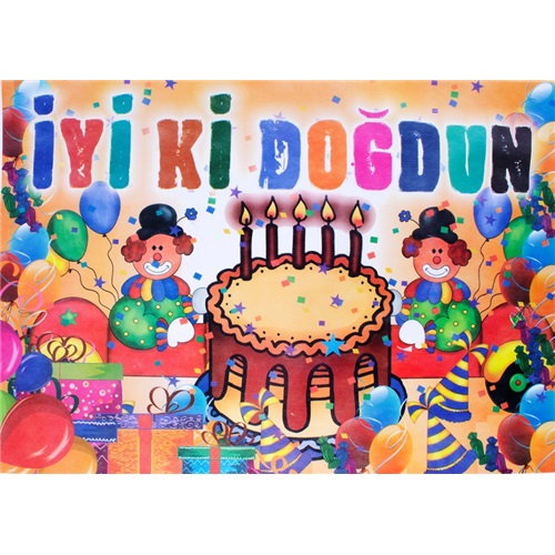 Doğum Günü Afiş 