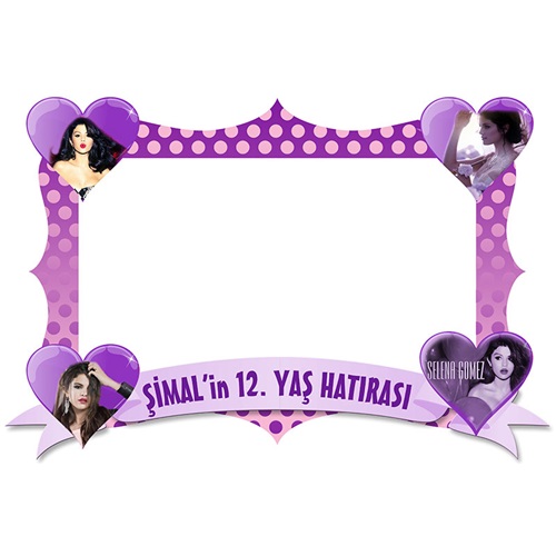 Kişiye Özel Doğum Günü Hatıra Çerçevesi