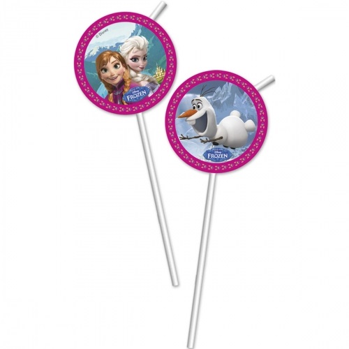 Frozen Karlar Ülkesi Temalı Pipet