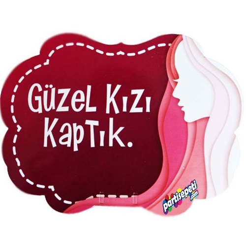 Güzel Kızı Kaptık Konuşma Balonu