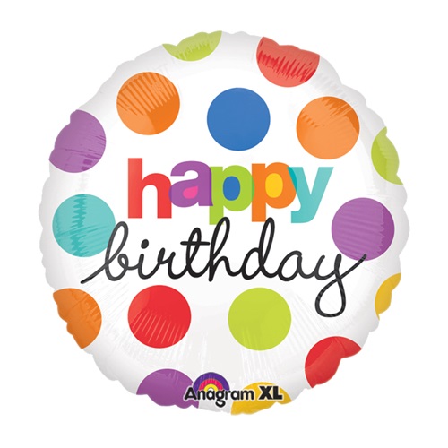 Happy Birthday Balonlu Folyo Balon