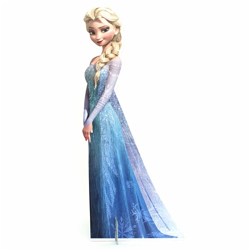 Karlar Ülkesi Elsa Dekoratif Ayaklı Pano