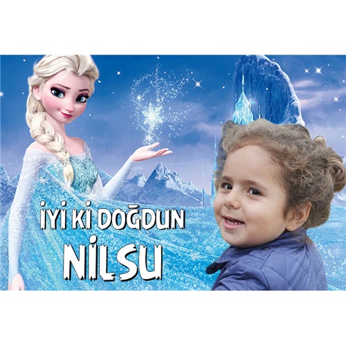 Karlar Ülkesi Prenses Temalı Duvar Panosu