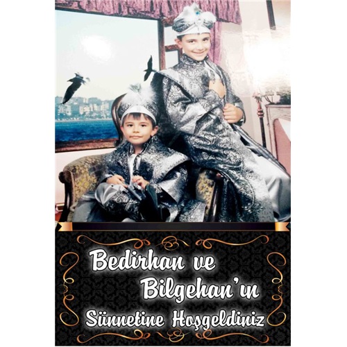 Kişiye Özel Sünnet Ayaklı Karşılama Panosu