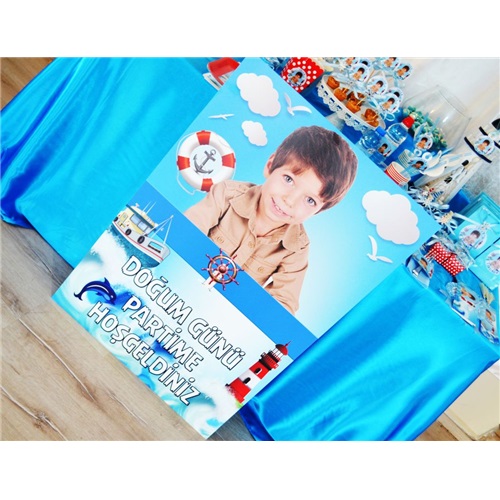 Kişiye Özel Denizci Karşılama Panosu