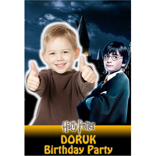 Kişiye Özel Harry Potter Ayaklı Pano