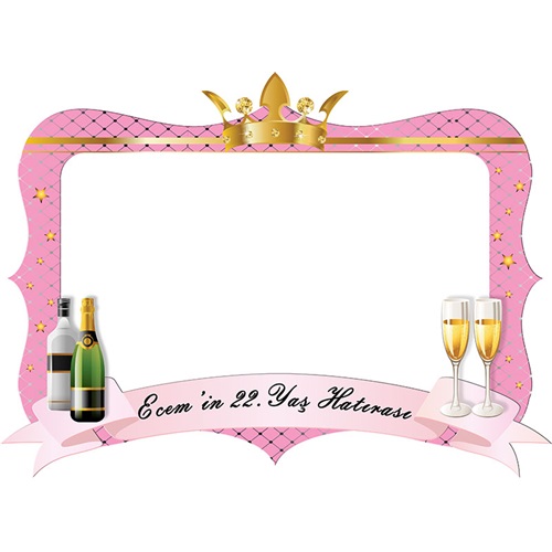 Kişiye Özel Hatıra Fotoğrafı Çerçevesi