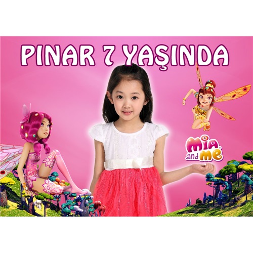 Kişiye Özel Mia Ve Ben Afiş