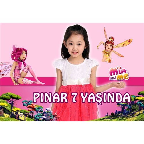 Kişiye Özel Mia Ve Ben Duvar Panosu