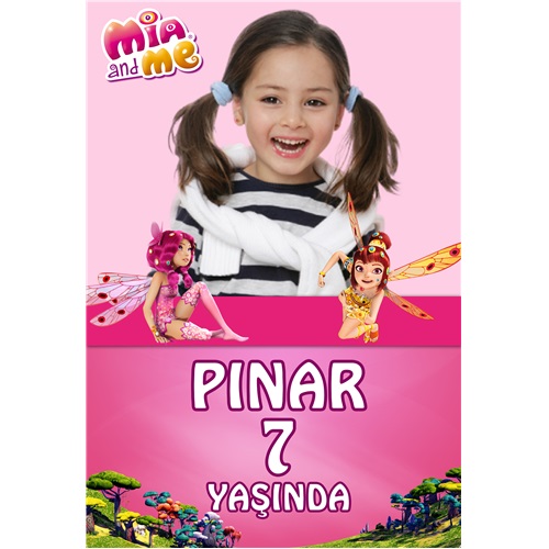 Kişiye Özel Mia Ve Ben Pano