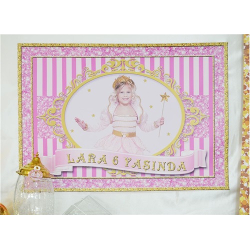 Kişiye Özel Pembe Düşler  Duvar Afişi