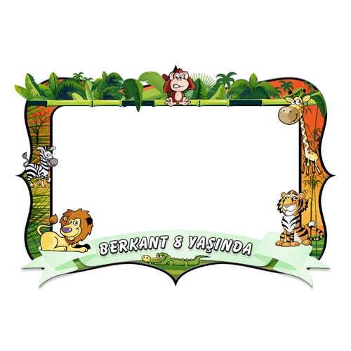 Kişiye Özel Safari Çerçeve