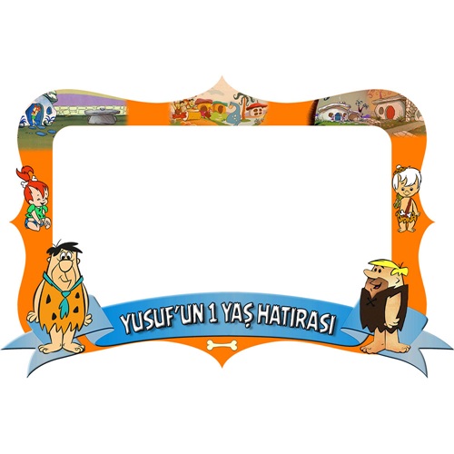 Kişiye Özel Taş Devri Hatıra Çerçevesi