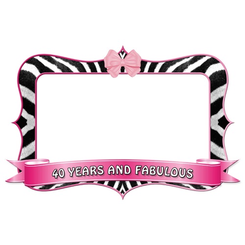 Kişiye Özel Yetişkin Zebra Çerçeve