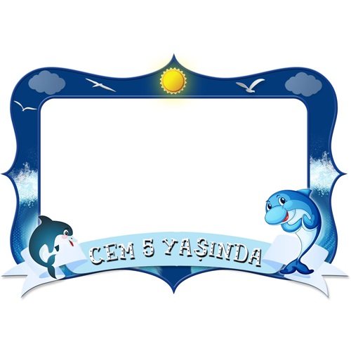 Kişiye Özel Yunus Hatıra Çerçevesi