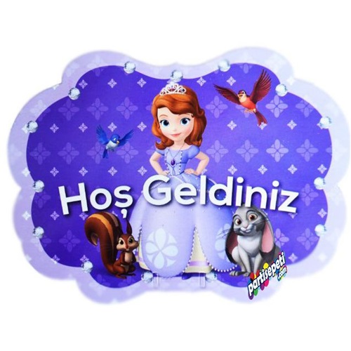 Prenses Sofia Temalı El Pankartı