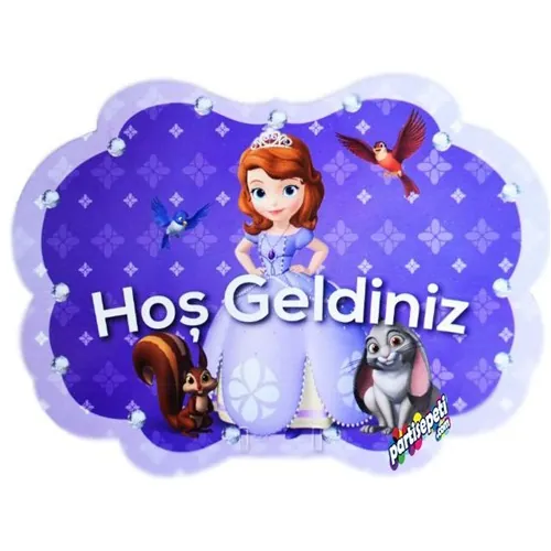 Prenses Sofia Temalı El Pankartı