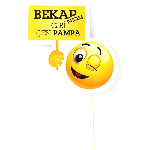 Bekarmışım Gibi Çek Pampa Konuşma Balonu