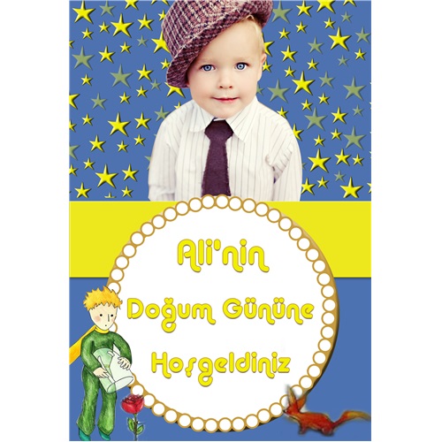 Küçük Prens Kişiye Özel Pano